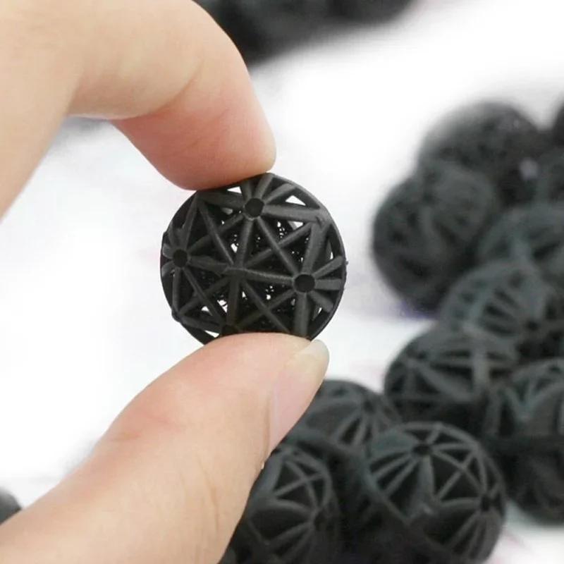50Pcs 16mm Aquarium Bio Filter - Marine Fish Tank ulasan dan harga