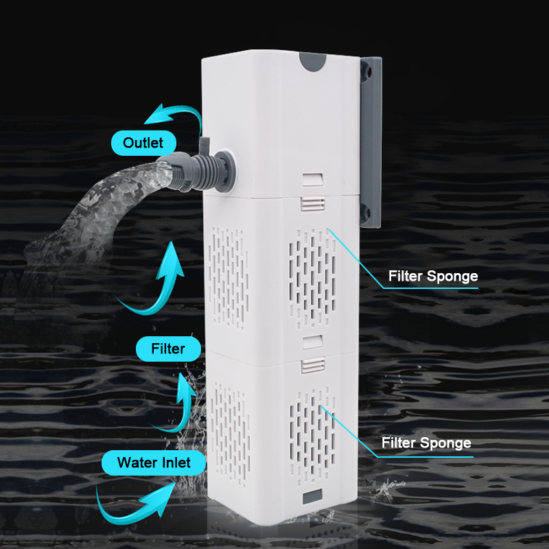 Aquarium Filter Pump Fish Tank - Marine Fish Tank ulasan dan harga