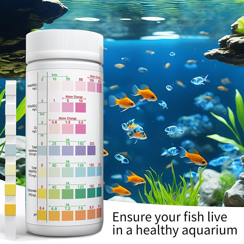 Aquarium Water Test Strips 8 i - Reef Aquarium ulasan dan harga