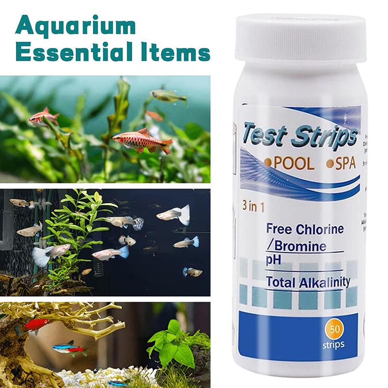 Aquarium Water Test Strips 8 i - Reef Aquarium ulasan dan harga