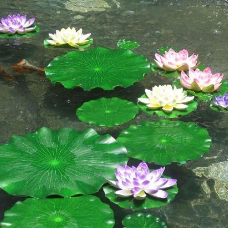 2026 Artificial Water Lily Lot - Ocean Aquarium ulasan dan harga