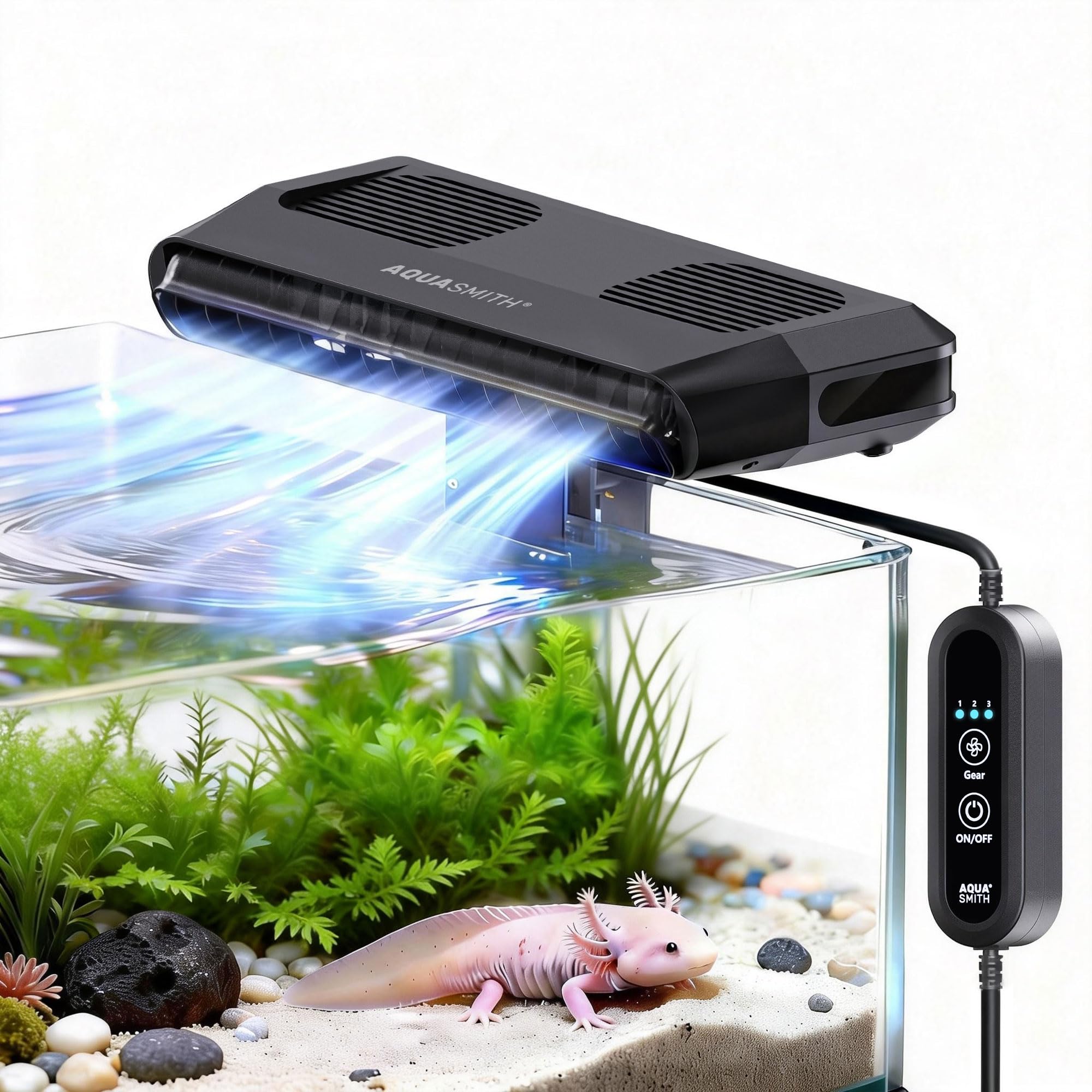 Aquarium Fan, Ultra-Quiet Fish - Marine Coral ulasan dan harga