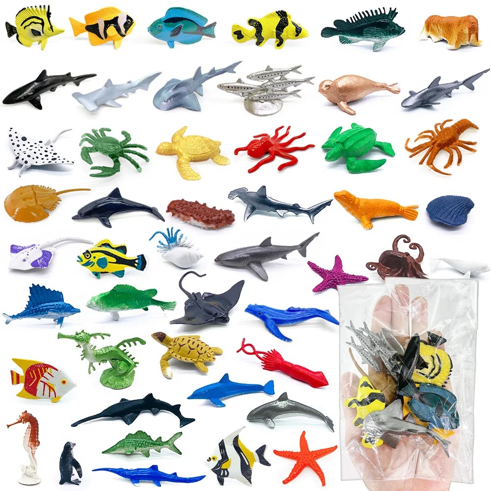 56-Piece Underwater World Mode - Marine Coral ulasan dan harga