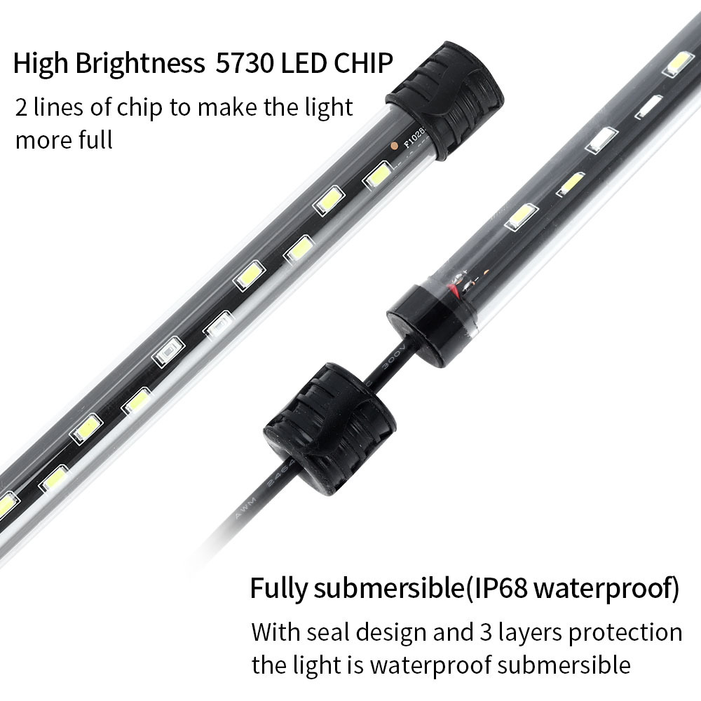 90-260V Aquarium Light LED Wat - Marine Aquarium ulasan dan harga
