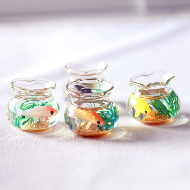 Home Ornament Doll House Decor - Ocean Aquarium ulasan dan harga